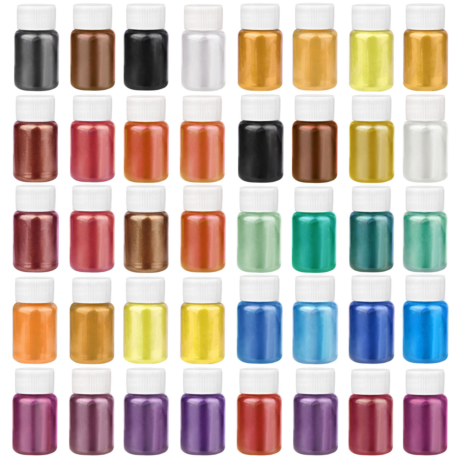 4 Colors/Set Pearlescent Powde - Mica Powder Colorant ulasan dan harga