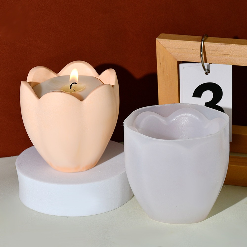 Tulip Candle Holder Silicone M - Soap Making For Beginners ulasan dan harga