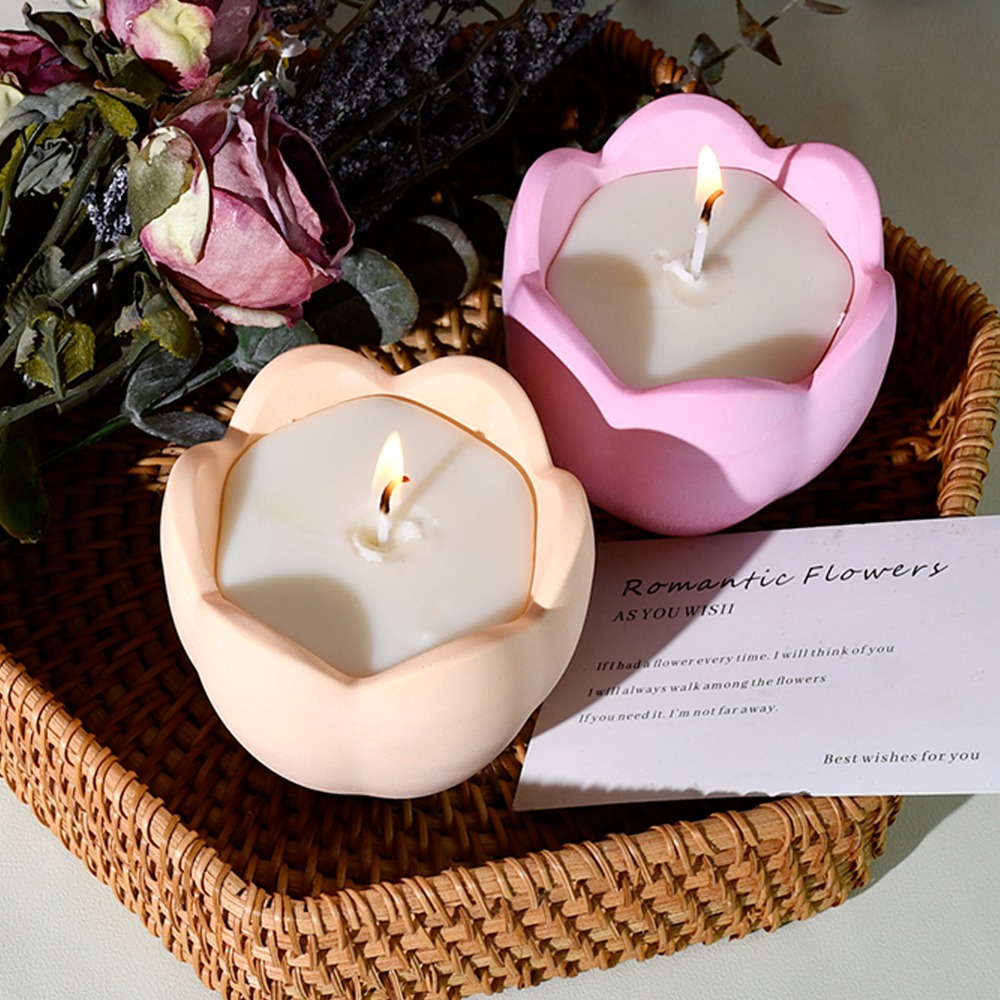 Tulip Candle Holder Silicone M - Soap Making For Beginners ulasan dan harga