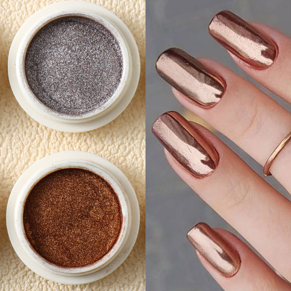 6pc Gold Metallic Mirror Glitt - Mica Powder Colorant ulasan dan harga