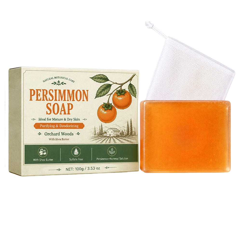 Persimmon Soap Bar For Men and - Shea Butter Raw ulasan dan harga