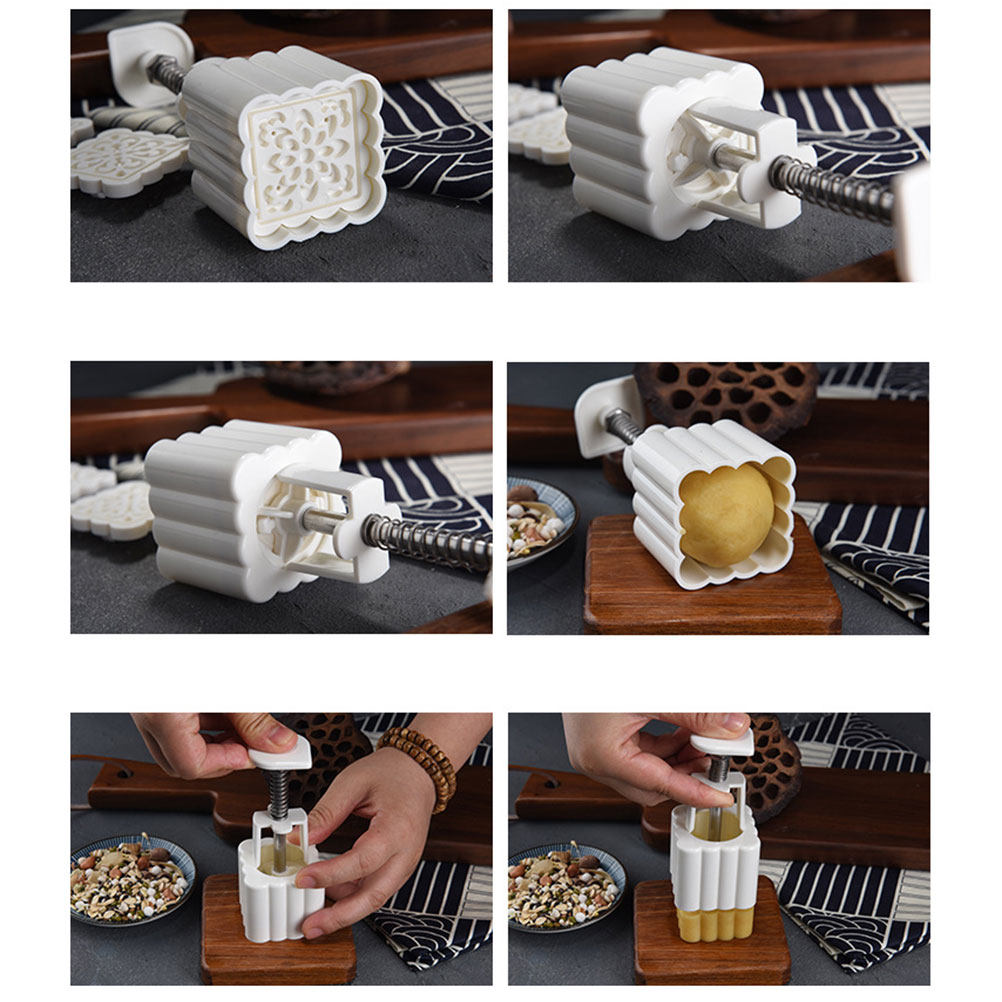 2Sets Food Grade ABS Mooncake  - Soap Making Homemade ulasan dan harga
