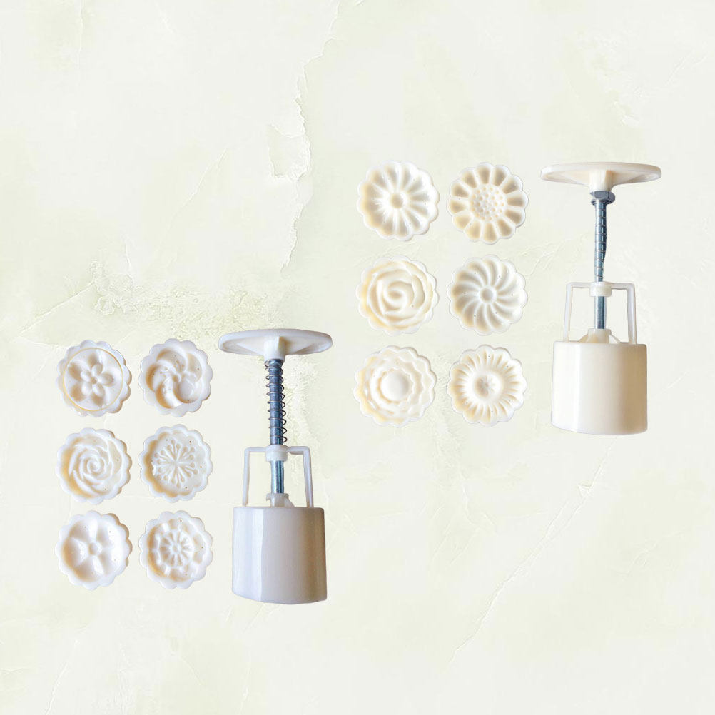 2Sets Food Grade ABS Mooncake  - Soap Making Homemade ulasan dan harga