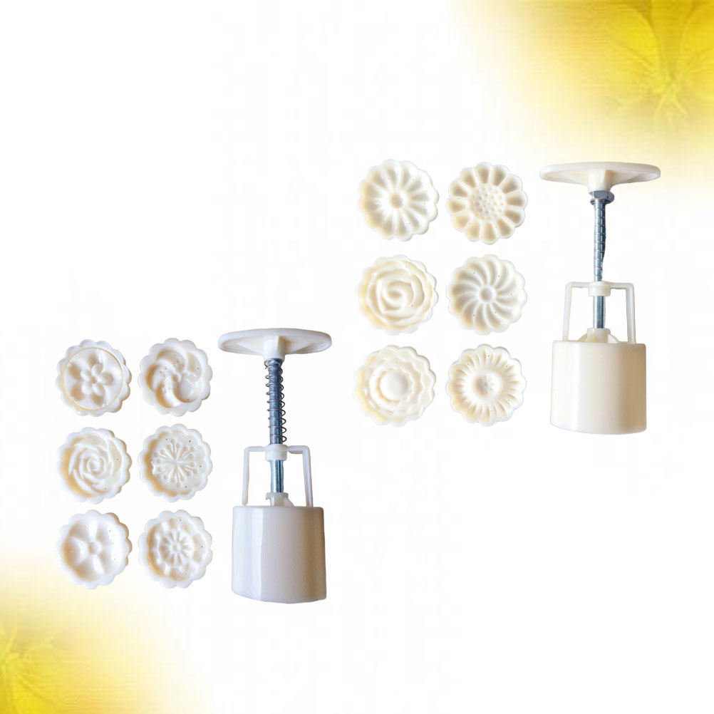 2Sets Food Grade ABS Mooncake  - Soap Making Homemade ulasan dan harga