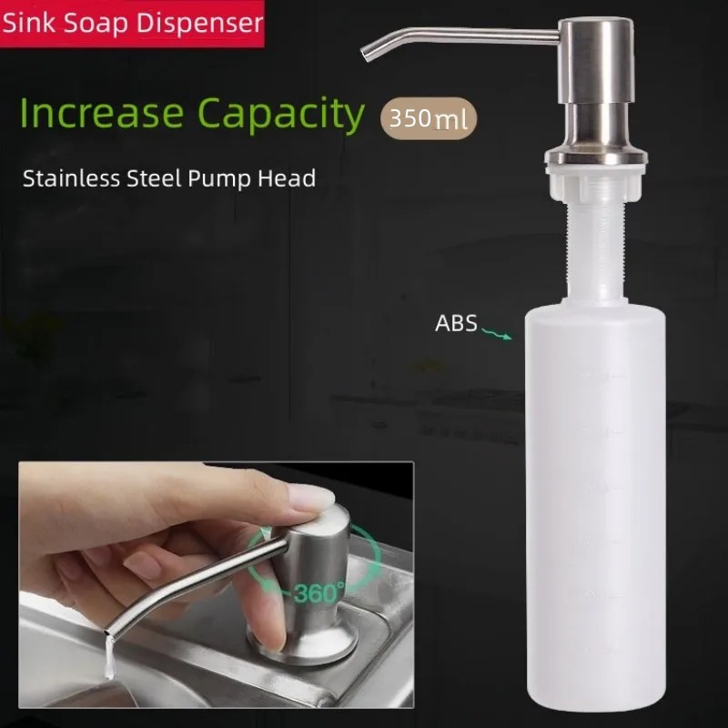 Stainless Steel Sink Soap Disp - Soap Making Liquid ulasan dan harga