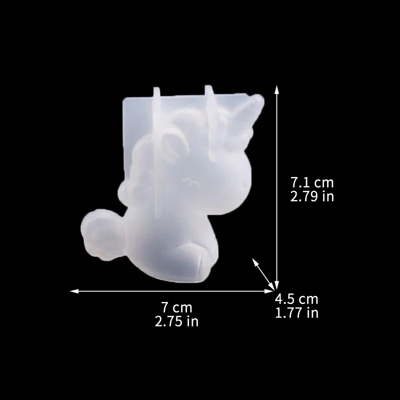 3D Geometric Silicone Unicorn  - Soap Making For Beginners ulasan dan harga