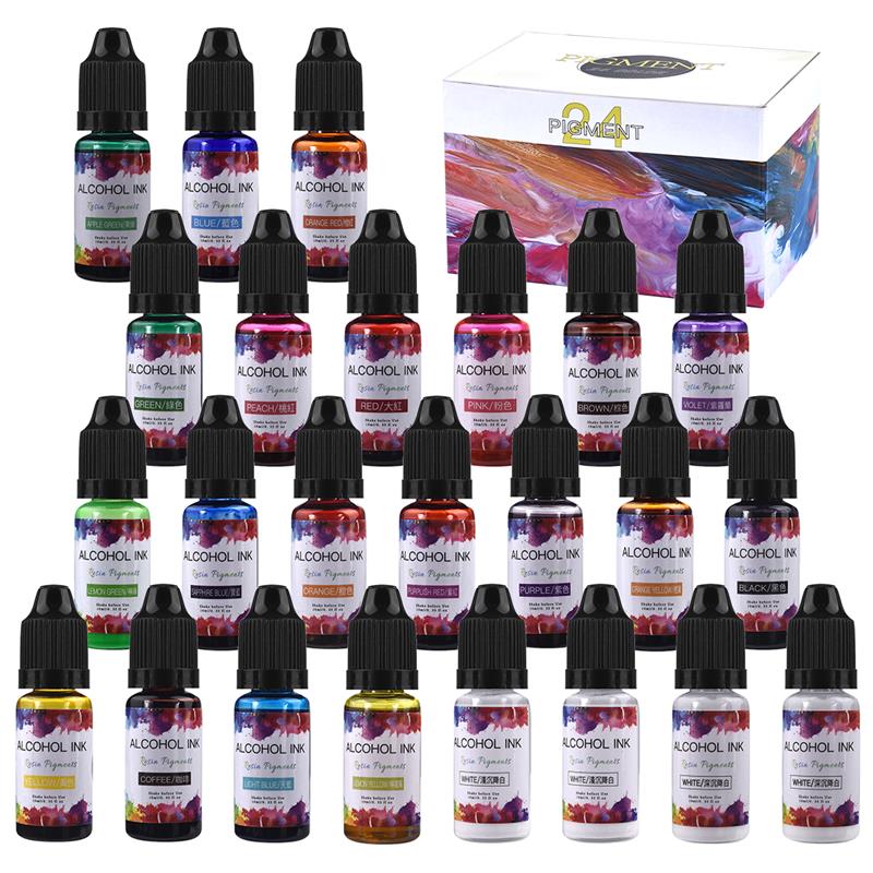 Epoxy Resin Pigments Kit DIY C - Soap Making Liquid ulasan dan harga