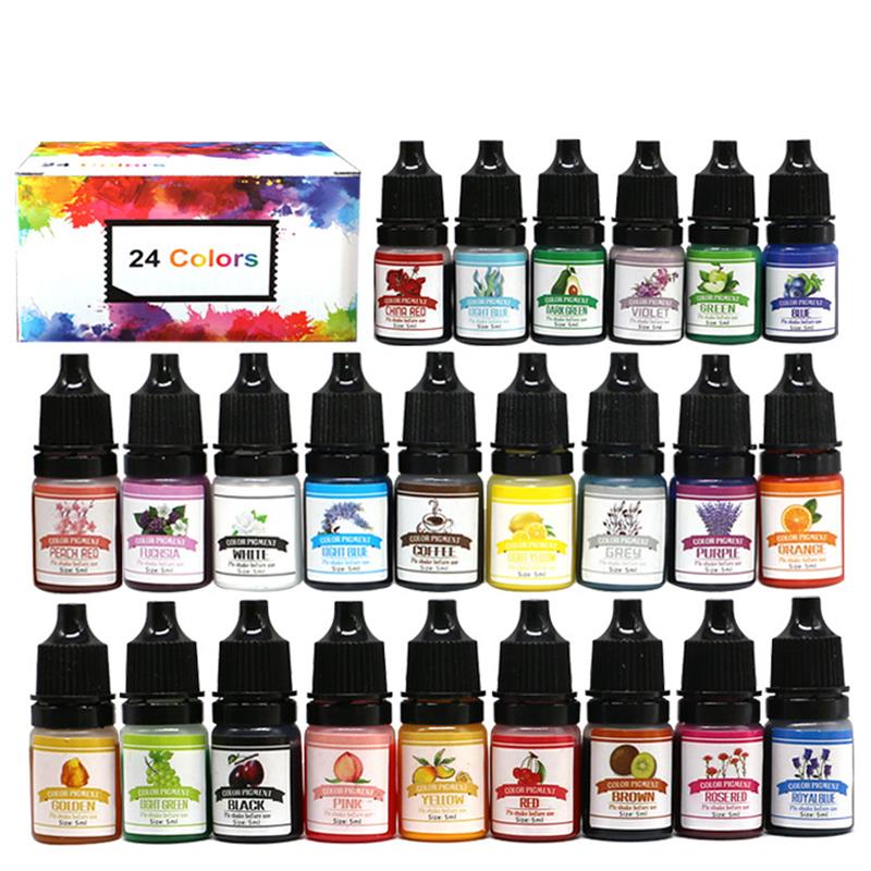 Epoxy Resin Pigments Kit DIY C - Soap Making Liquid ulasan dan harga
