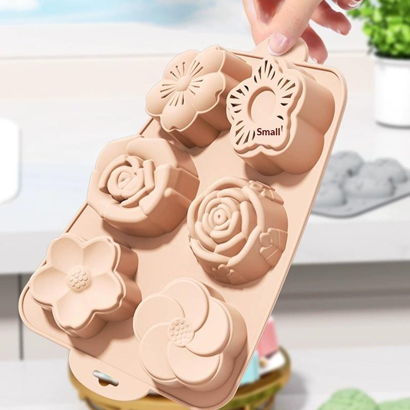 SU Flower Silicone Mold, 6 Cav - Soap Making Homemade ulasan dan harga