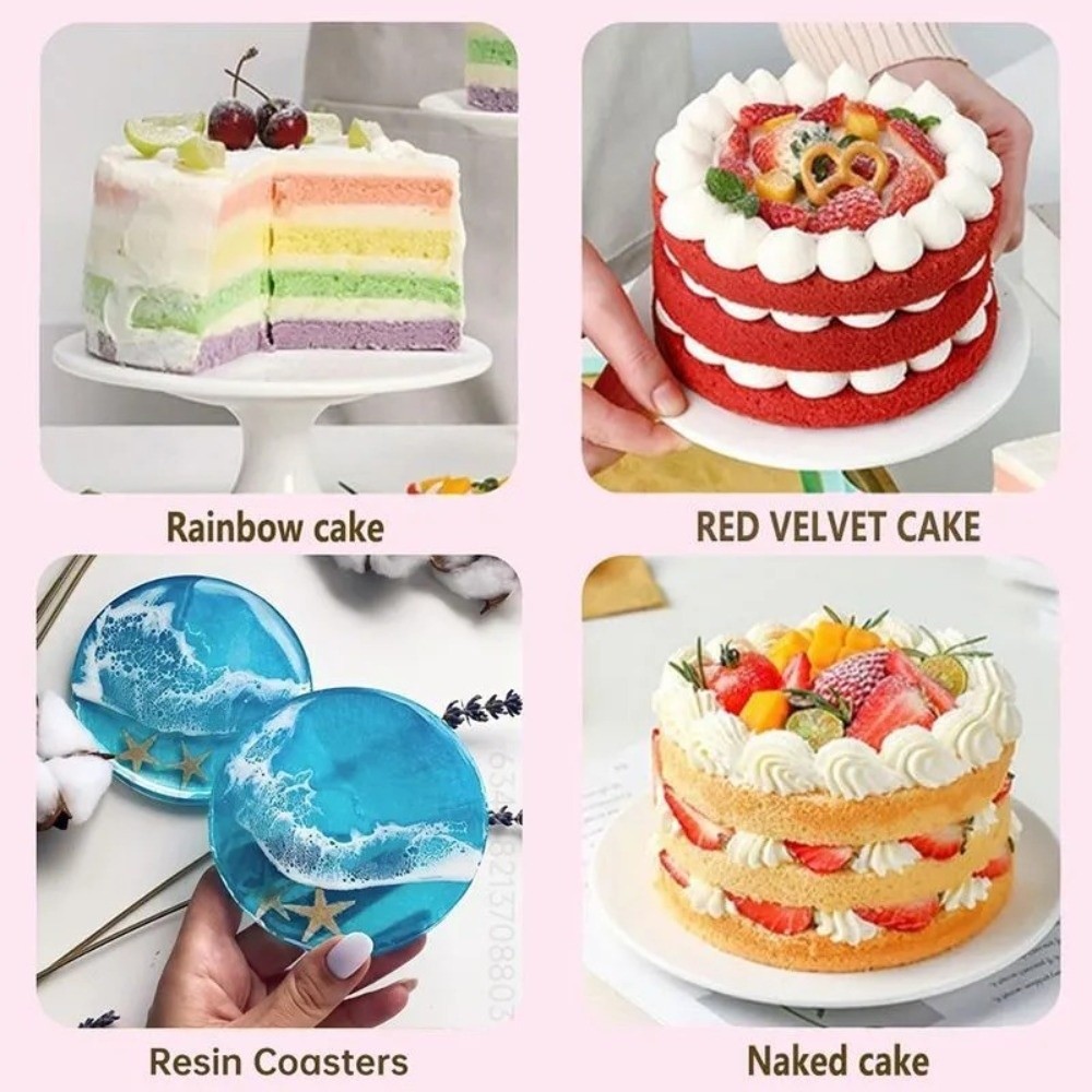 Cylinder Shaped Silicone Bakin - Soap Making Homemade ulasan dan harga