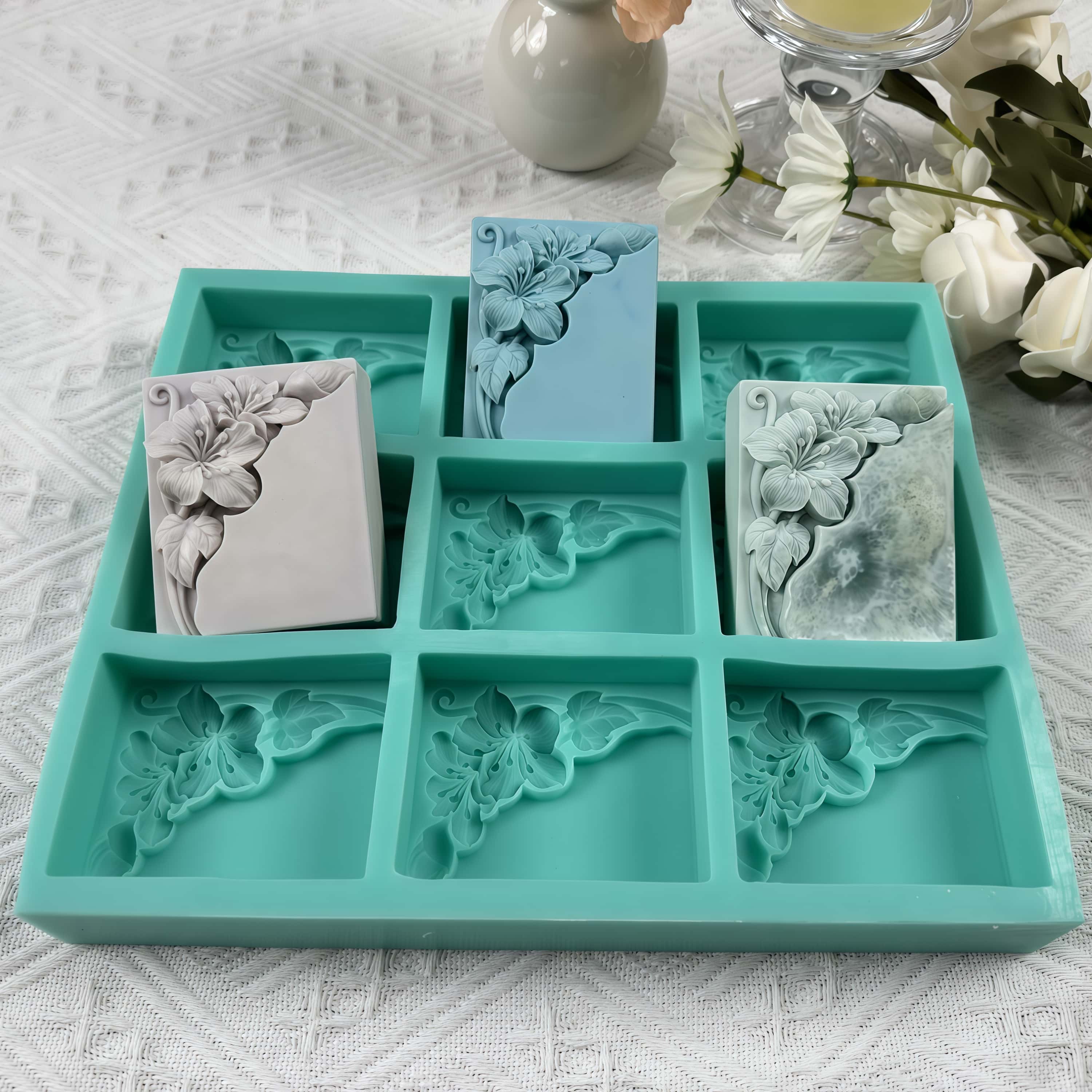 9 Cavities Tung Flower Soap Mo - Soap Making Guide For Beginners ulasan dan harga