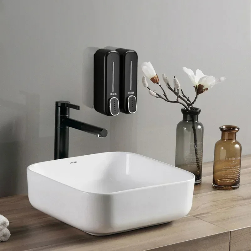 350ml Wall Mount Soap Dispense - Soap Making Liquid ulasan dan harga