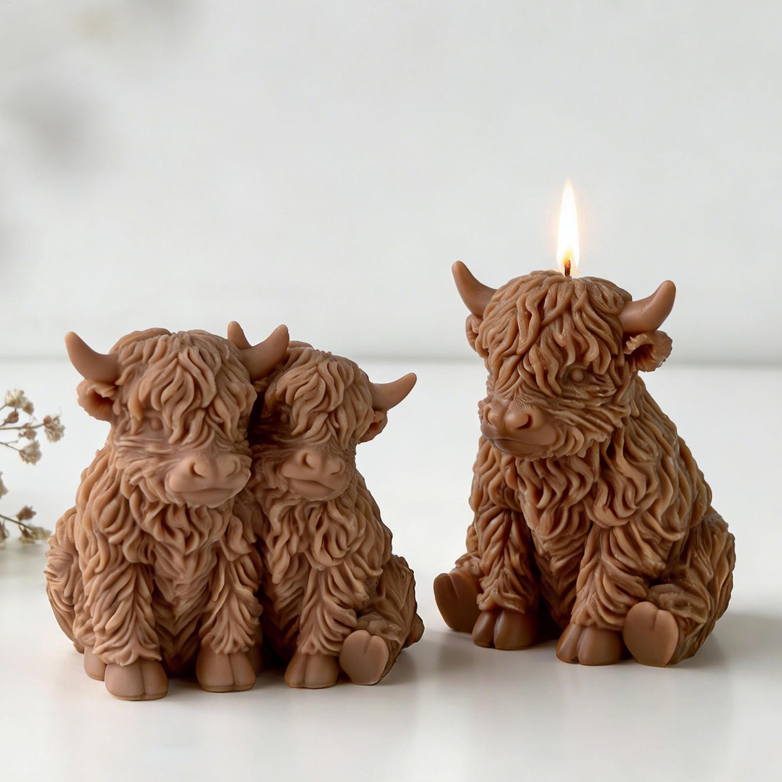 Highland Cow Silicone Mold Reu - Soap Making For Beginners ulasan dan harga
