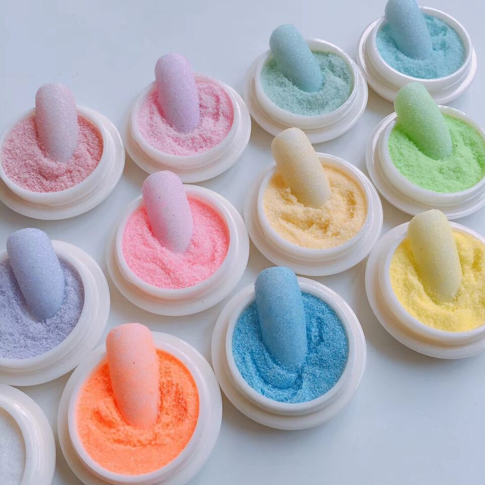 12Color/set Nail Powder Nail A - Mica Powder Colorant ulasan dan harga