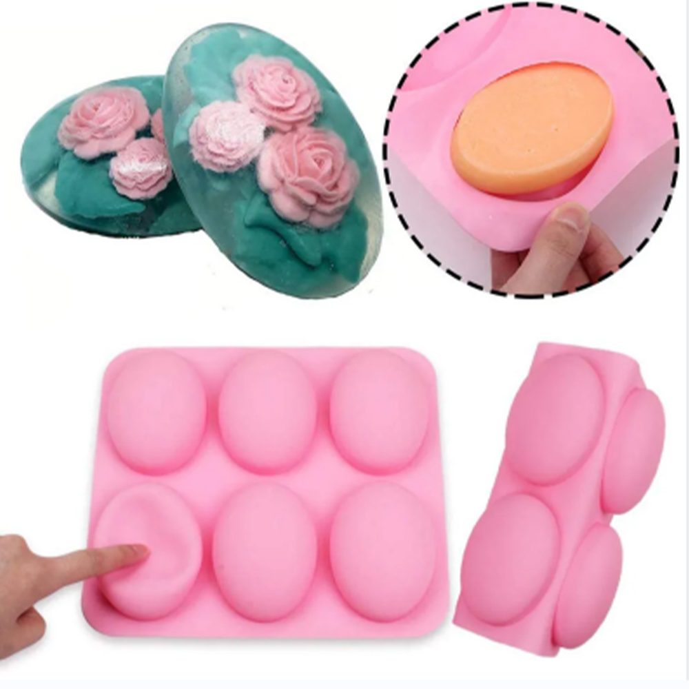 6 Cavities Multifunctional Ova - Soap Making Guide For Beginners ulasan dan harga