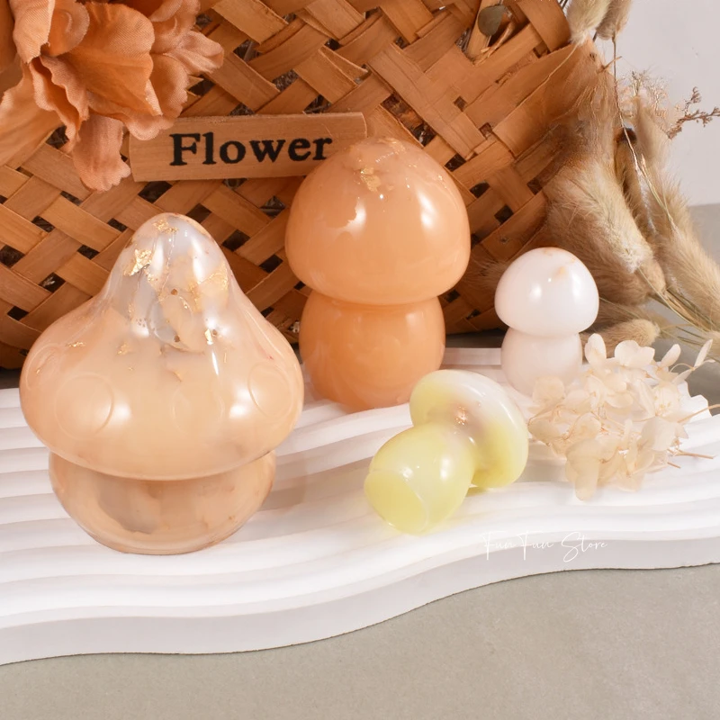 3D Mushroom Candle Silicone Mo - Soap Making For Beginners ulasan dan harga