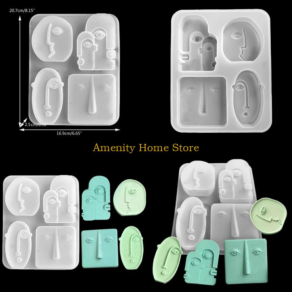 F26C Portrait Soap Mould Homem - Soap Making Homemade ulasan dan harga