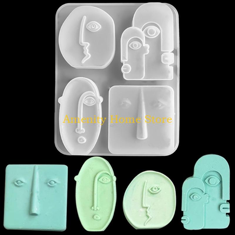F26C Portrait Soap Mould Homem - Soap Making Homemade ulasan dan harga