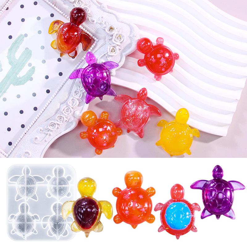 Four Turtles Plaster Silicone  - Soap Making Utensils ulasan dan harga