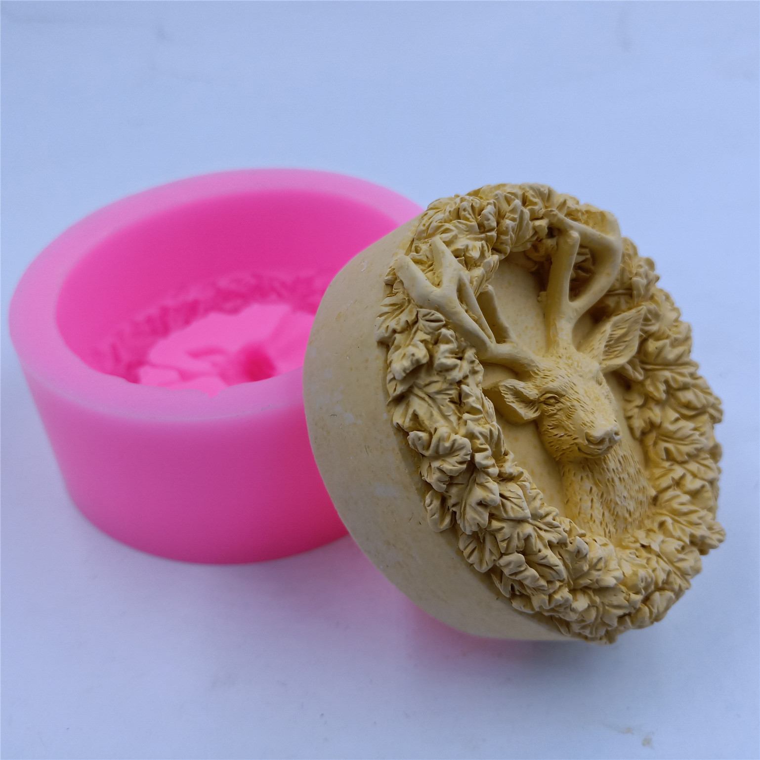 Deer Design Soap Silicone Mold - Soap Making Guide For Beginners ulasan dan harga