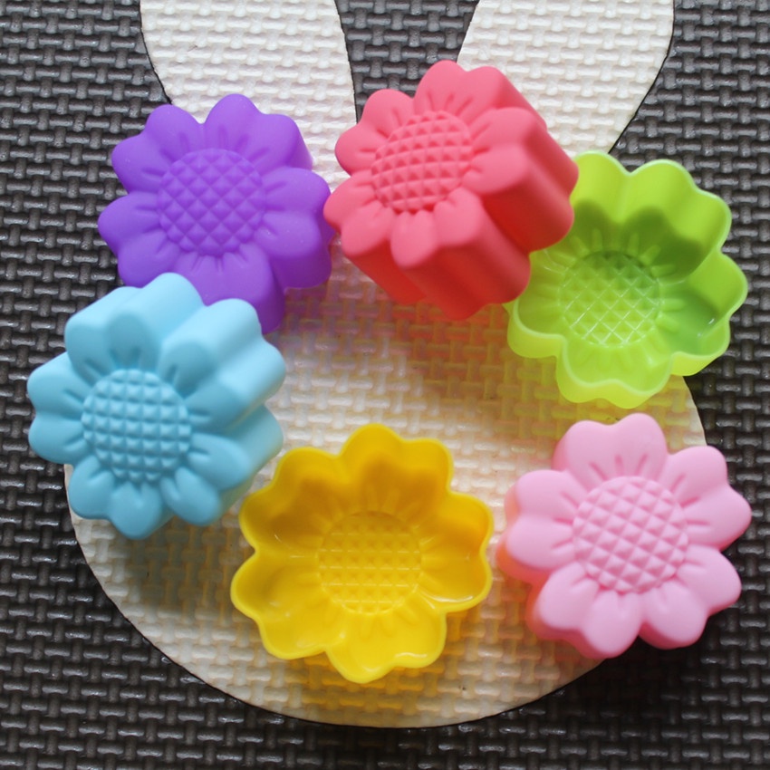 6 Pcs Set Non-Stick Flower Des - Soap Making Utensils ulasan dan harga