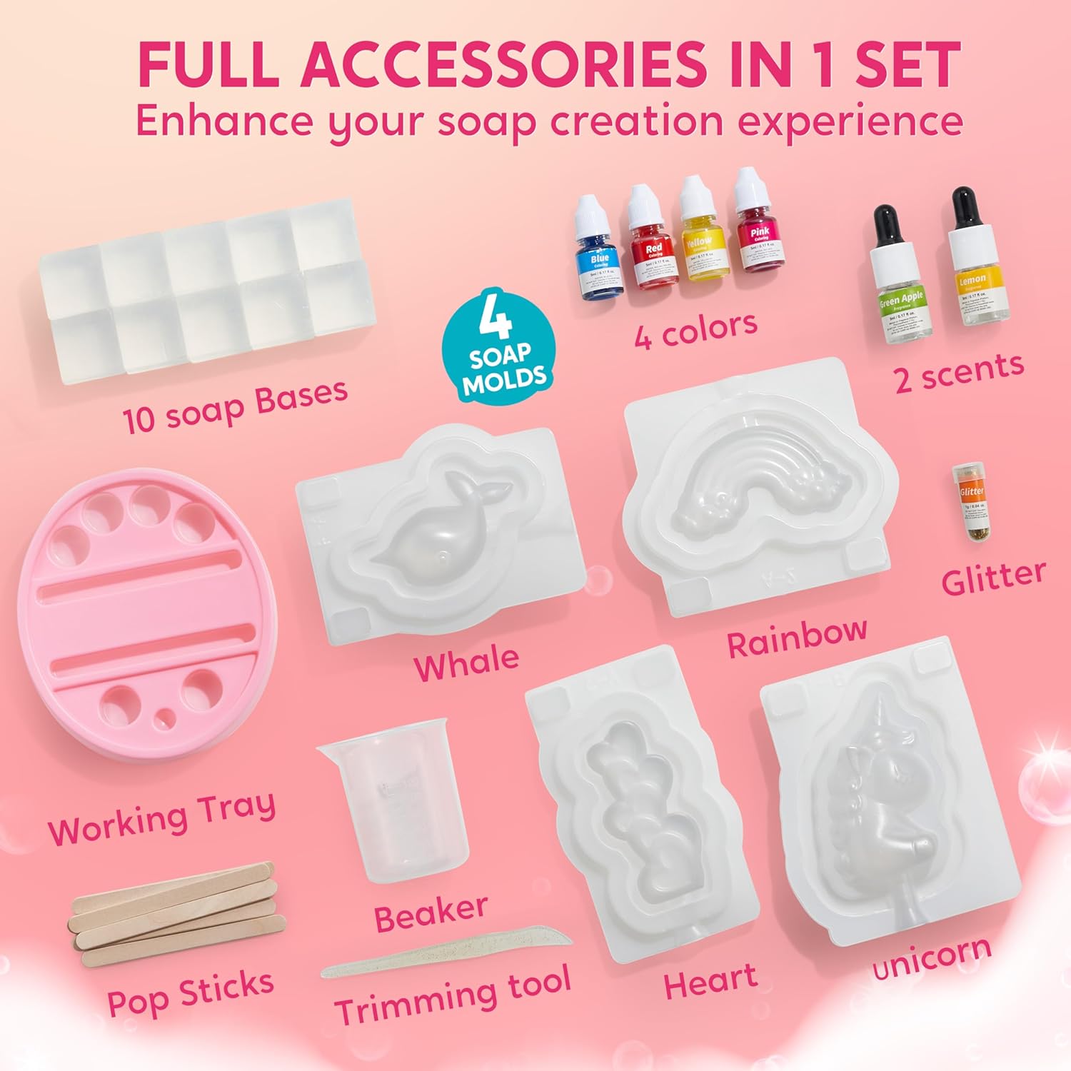 JOYFY Unicorn Soap Making Kit  - Soap Making Guide For Beginners ulasan dan harga