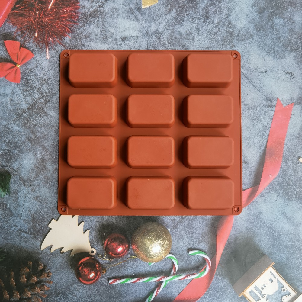 12 Cavity Square Silicone Soap - Soap Making For Beginners ulasan dan harga