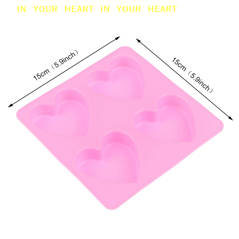 【X】4 Cavity Handmade Silicone  - Soap Making Formula ulasan dan harga