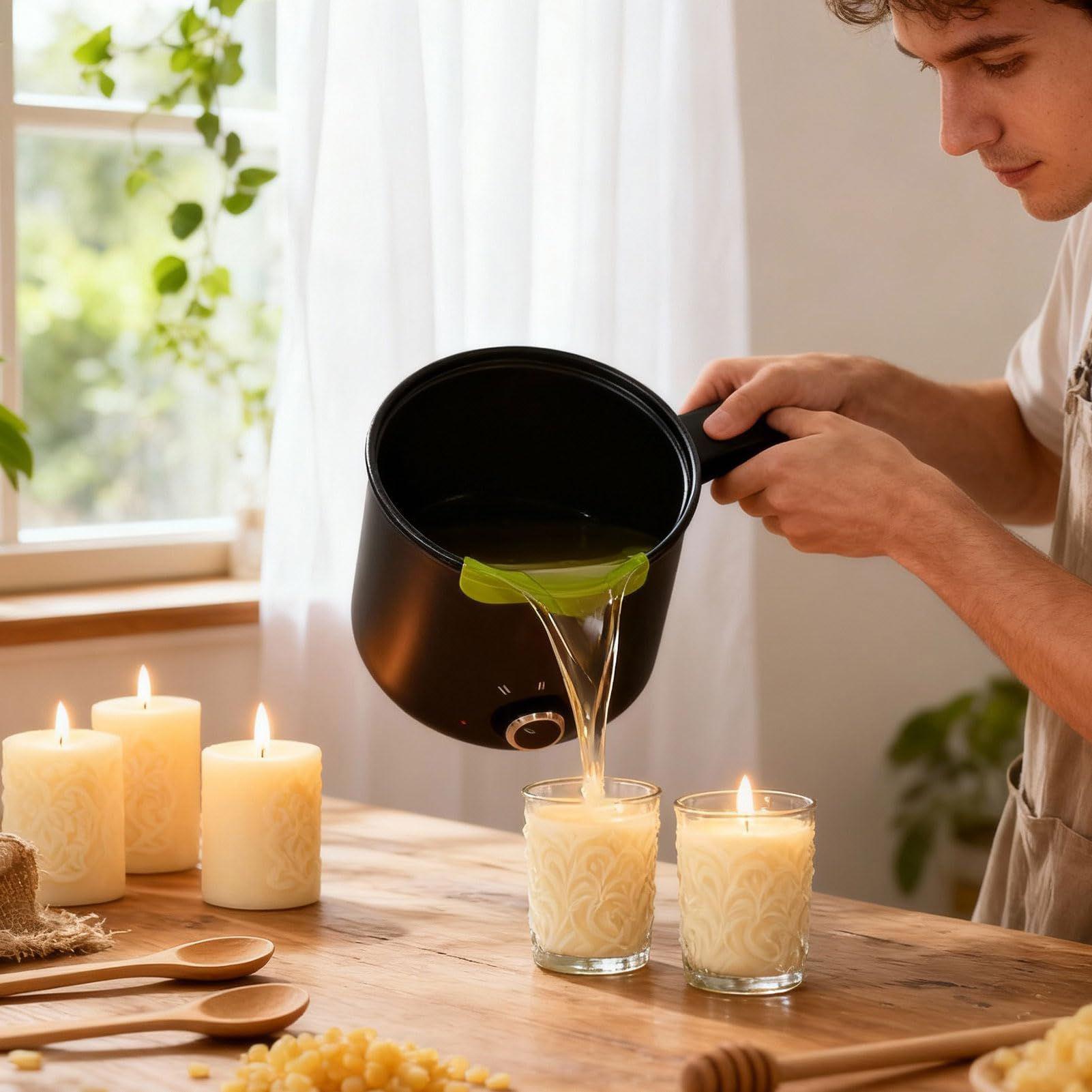 Candle Wax Melting Pot 1.5L La - Soap Making Guide For Beginners ulasan dan harga