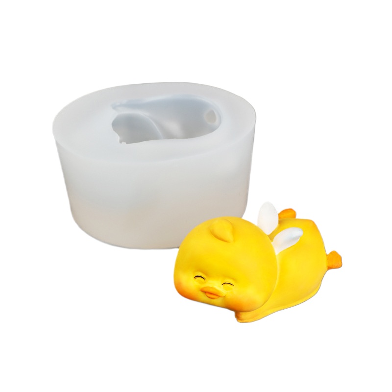3D Smile Duck Silicone Candle  - Soap Making For Beginners ulasan dan harga