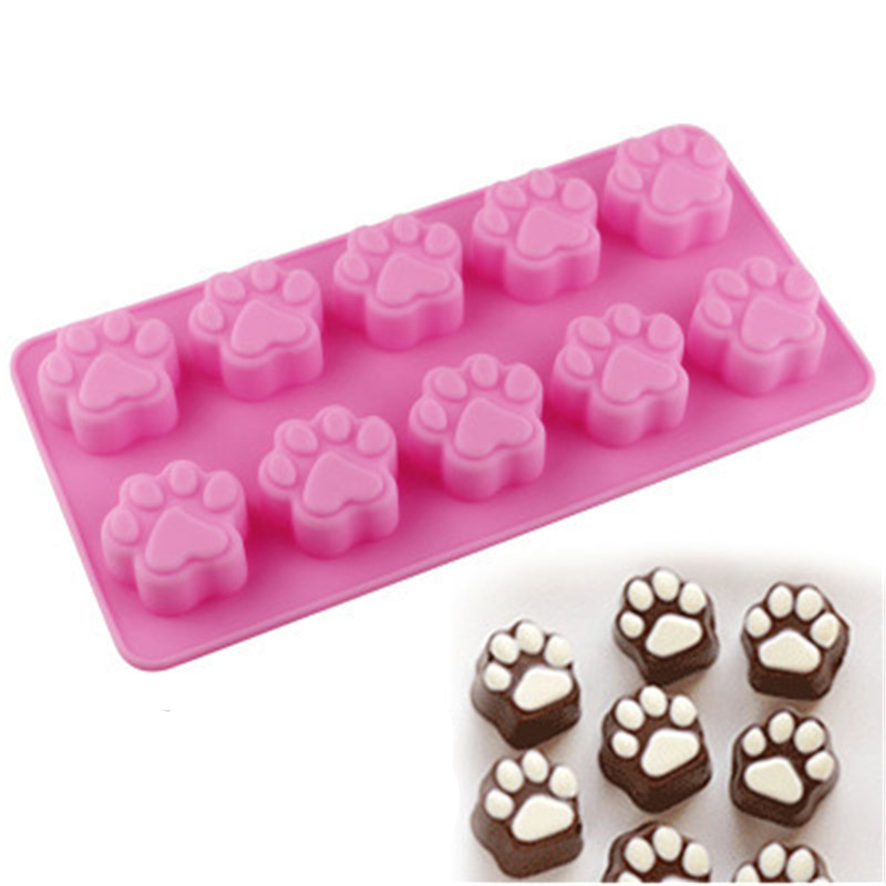 Cat Claw Shape Chocolate Silic - Soap Making Utensils ulasan dan harga