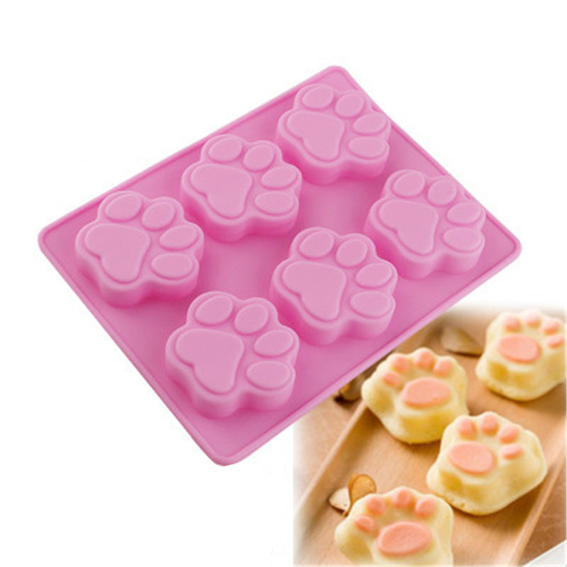 Cat Claw Shape Chocolate Silic - Soap Making Utensils ulasan dan harga