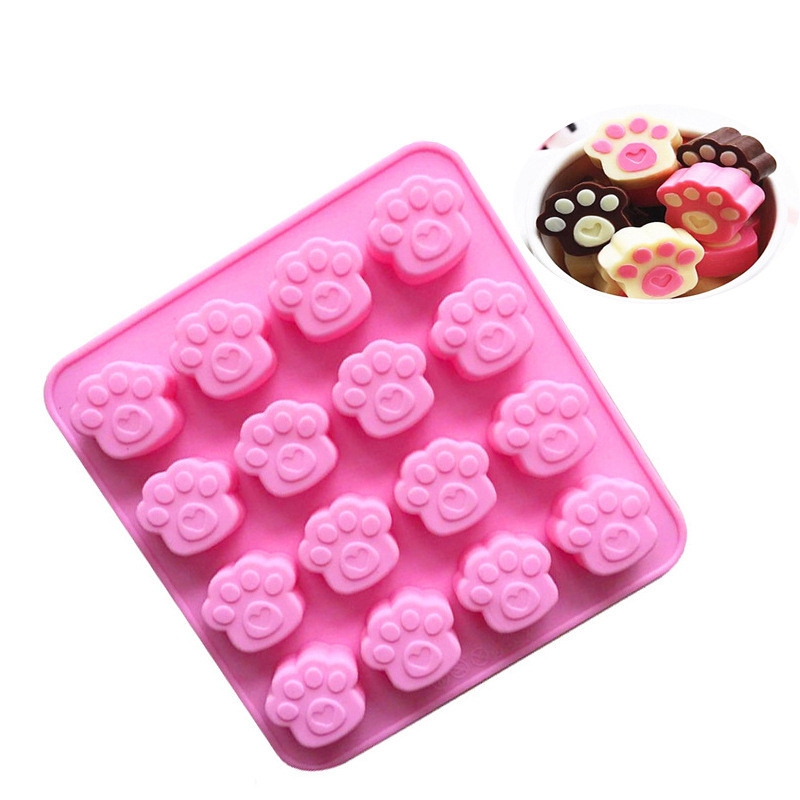 Cat Claw Shape Chocolate Silic - Soap Making Utensils ulasan dan harga