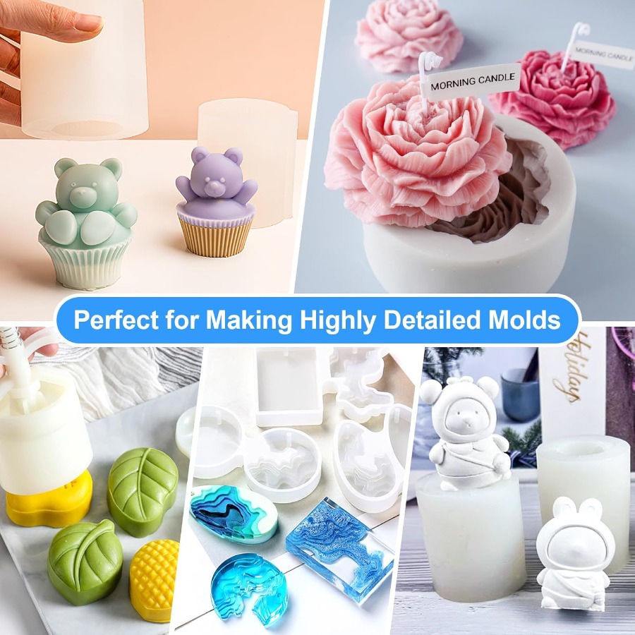 Silicone Mold Making Kit, 38.8 - Soap Making Guide For Beginners ulasan dan harga